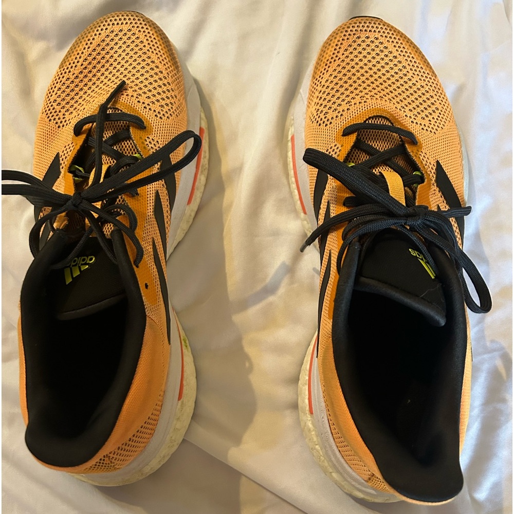 Addidas Solar Glide 5 Flash Orange Adidas Running Shoes